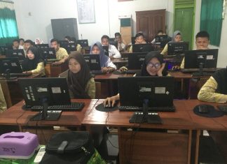 Hari Terakhir USBK SMK Dharma Bhakti 4 Jambi