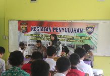 PENYULUHAN BAHAYA NARKOBA DI SMKS DHARMA BHAKTI 4 KOTA JAMBI 2022