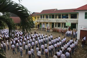 Upacara MPLS 2025/2026 SMK Db 4 Jambi